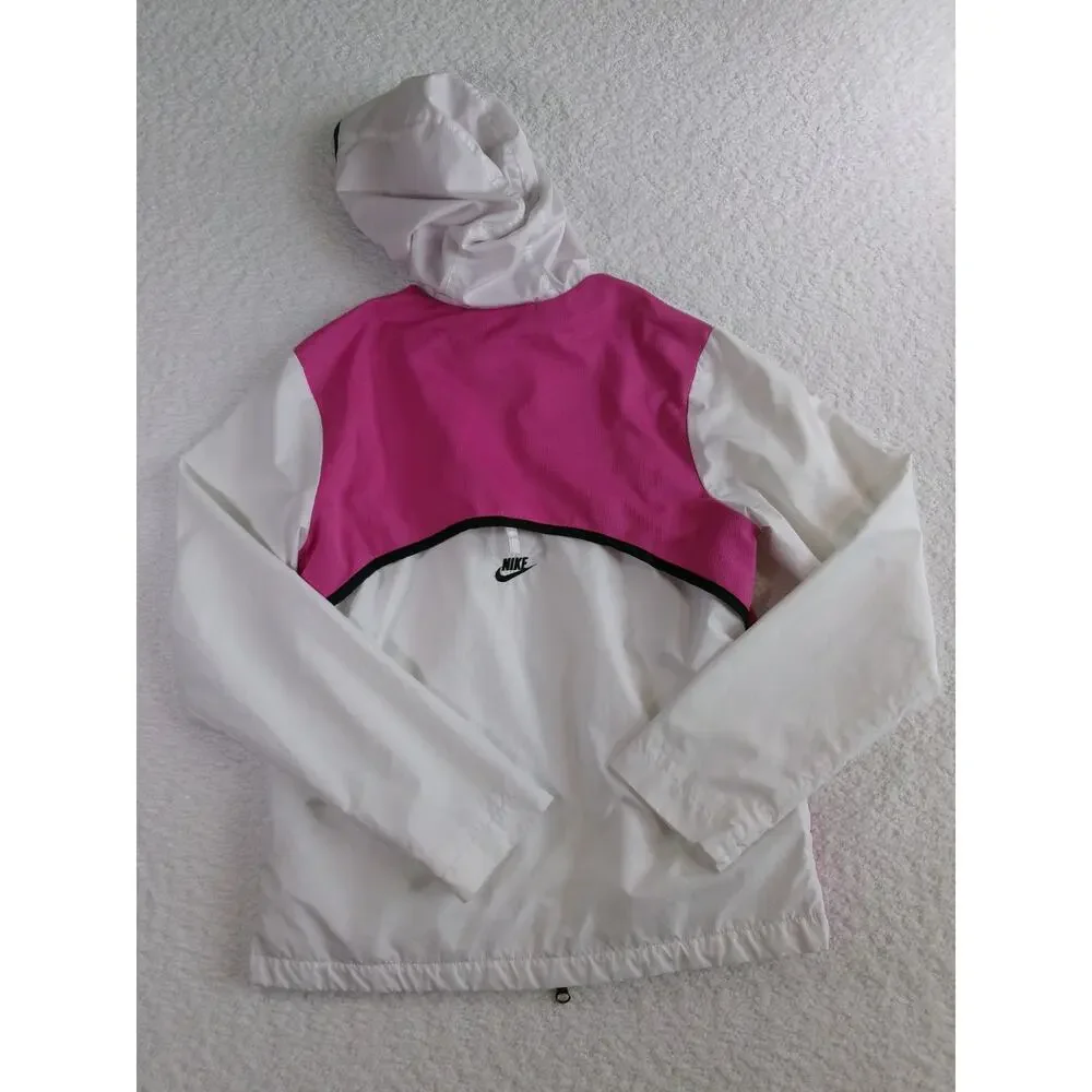 Nike womens white/black/pink jacket and pants size small polyester - Picture 8 of 16